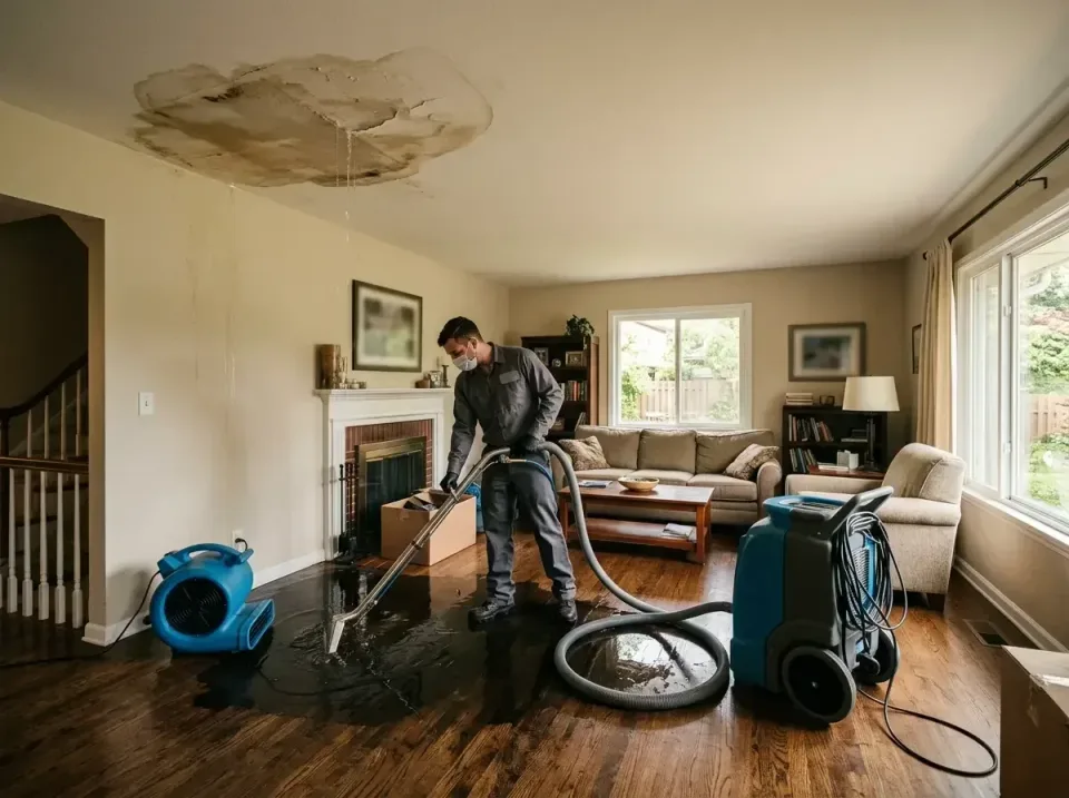 attic-pipe-burst-ceiling-drip-008 — frequently asked questions, Water Damage Restoration & Carpet Care in Lake Ozark, MO
